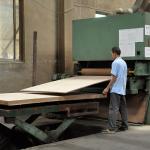 Plywood Faced Smoked Oak Straight Grain Paint-Free For Door And Furniture