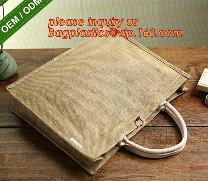 Private Label Portable Foldable Storage Woven Laundry Jute Basket Bin,Cotton Rope Storage Basket/ Jute Woven Planter Bas