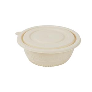 Wholesale Eco Friendly Sugar Cane Salad Bowl Disposable for Food Storage from china suppliers