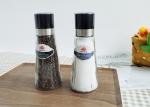 Glass Salt And Pepper Grinders, Stainless Steel Peppercorn Grinders