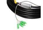 Waterproof Outdoor SC APC 4 Core Fiber 9/125 Singlemode Pigtail