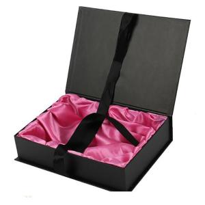 Wholesale Customer's Specific Requirement Luxury Hair Wig Packaging Black Box Magnetic Closure from china suppliers