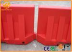 Anti UV Water Filled Plastic Road Traffic Barrier Waterproof Durable 2 M Length