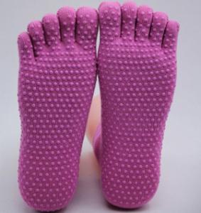 Wholesale Yoga Pilates Anti Slip Toe Socks from china suppliers