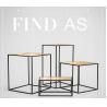 Buy cheap Aluminum Surface Shop Display Shelves Metal Frame Shelving With Different Size from wholesalers