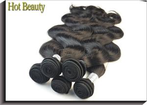 Wholesale Peruvian Virgin Human Hair Extensions Body Wave 10&quot;-30&quot; Inch No tangling No shedding from china suppliers