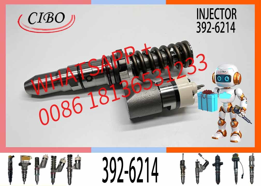 Common rail injector fuel injecto 392-6214 392-0215 250-1314 392-0216 392-0208 for 3512B Excavator 3512C 3516B 3516C