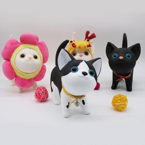 Wholesale Non Phthalate PVC Plastic Toys , Unbreakable Cat Saving Bank ISO certificate from china suppliers