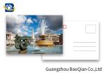 Tourist Tttraction 3d Lenticular Card , Lenticular Postcard Printing Souvenir