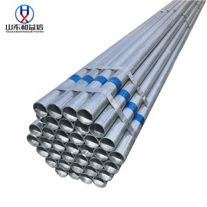 Wholesale Hot Dipped Galvanized Round Steel Pipe Dx51d / Dx52D / DC01 / DC02 Pre Galvanized Steel Tube from china suppliers