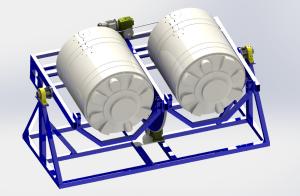 Wholesale Open Flame Rock And Roll Rotomoulding Machines for Plastic Kayak Fishing Boat from china suppliers