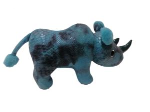 Wholesale OEM Blue Rhinoceros Gift Stuffed Animal Ultra Soft from china suppliers