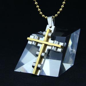 Wholesale Fashion Top Trendy Stainless Steel Cross Necklace Pendant LPC382 from china suppliers
