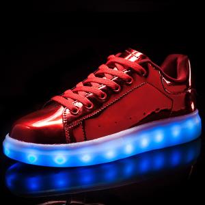 Wholesale Endurable Adult Light Up Shoes , Sneakers With Light Up Soles Wear - Resistant from china suppliers