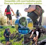 Tactical Hydration Pack Nylon, Molle Hydration Carrier Bag Water Reservoir Bag
