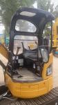 Used walking excavator CAT302.5 without driving cab second hand digger mini