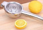 Portable Lemon Squeezer Stainless Steel Kitchen Tools , 74mm Circle Lime Juicer