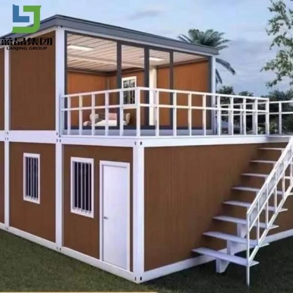 Material Quality Assurance Flat Pack Container House Corrosion Resistant Steel