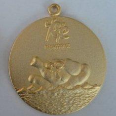 Gold / Antique gold Die struck 1.5mm - 5.0mm Custom Made Emblems