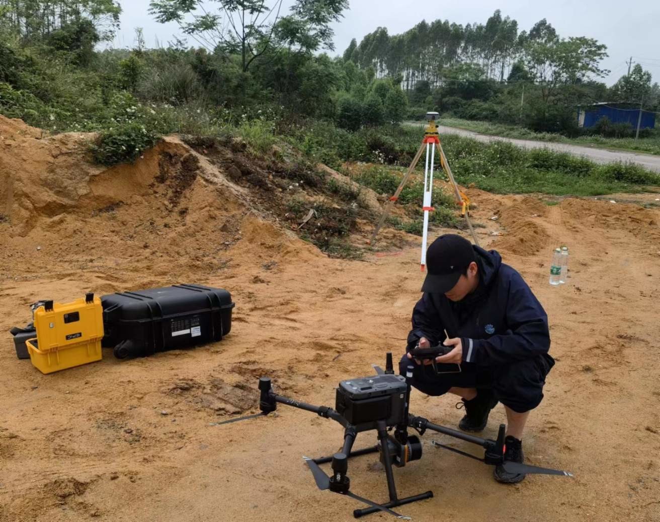 Airborne 3D Laser Scanner EasyScan W30 For Topographic Survey Smart Grid Emergency Rescue