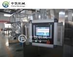 Auto Mineral Water Production Line , Bottle Filling Capping Machine Gravity