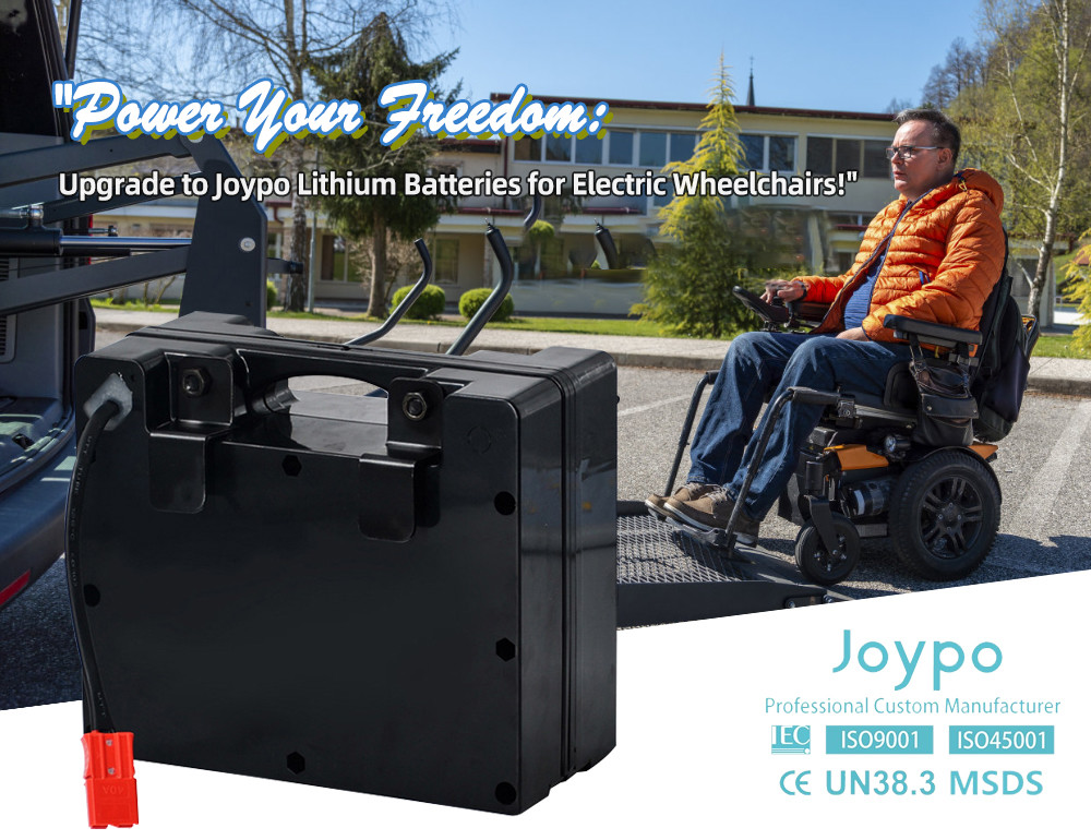 Lightweight Rechargeable 24V 10Ah Lithium Ion Battery Pack for Mobility Scooters