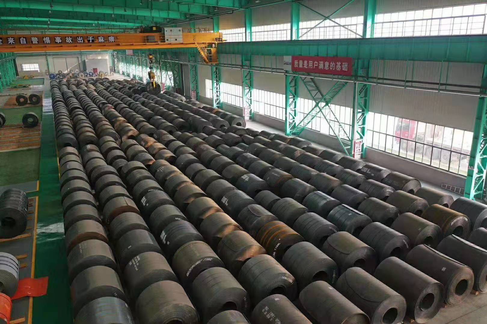 Customized Size S235JR HRC ms Steel Coil ASTM A36 Iron Low Carbon Q345 hot rolled steel coil for Structural Applications