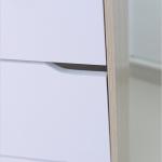 Melamine MDF Mirrored Shoe Cabinet