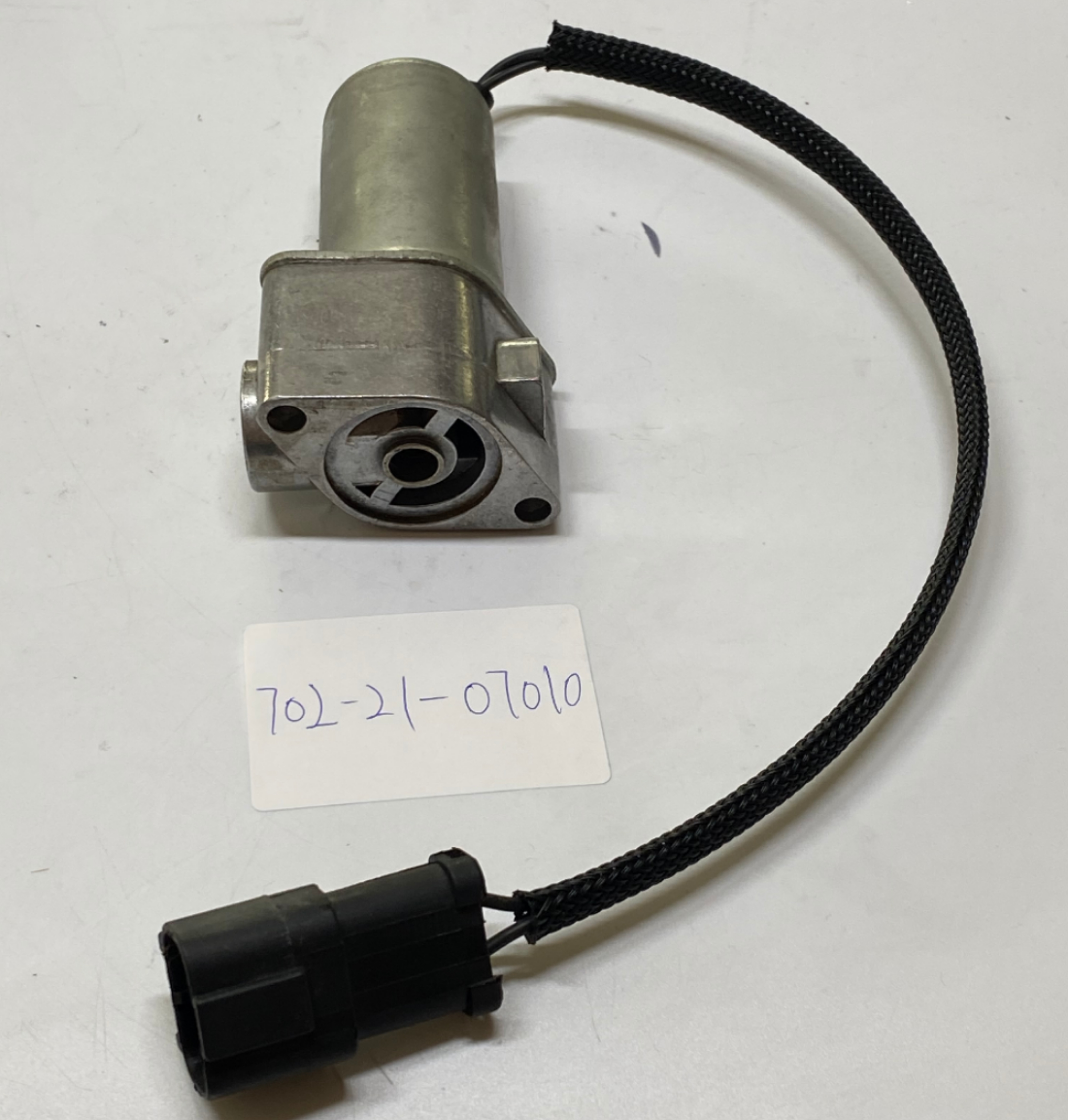 Part Number 702-21-07010 for Excavator Diesel Engine PC200-6 Main Pump Solenoid Valve
