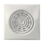AC Electric 6 Inch Bathroom Wall Mounted Louver Axial Air Extractor Fan in White