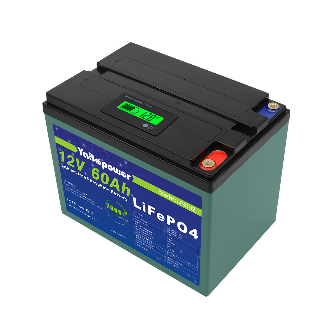 2021 Longer Cycle lifespan Factory Price Lifepo4 12v 60Ah Lithium ion Battery For Home Solar System