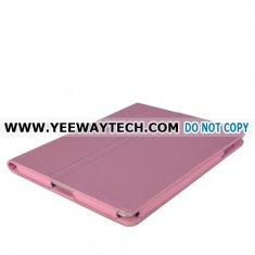 Wholesale Book Type Leather Case with Flip Stand for iPad 2 - Pink from china suppliers