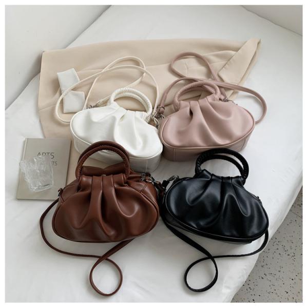Elegant Stylish Accessories Fold Cloud Women's Handbags in Fashionable Trendy