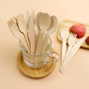 Wholesale Eco Life Wooden Cutlery Biodegradable Wooden Cutlery Set Kitchen Wooden Travel Cutlery Set from china suppliers