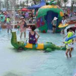 Spray Crocodile Aqua Play Water Sprayground Equipment for Water Park