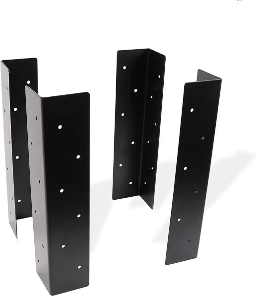 Raised Garden Bed Corner Steel Brackets for Heavy Duty and Sturdy Gardening