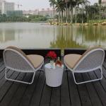 Outdoor Furniture Balcony Leisure Recline Rattan Chair Beach Lounger Swimming