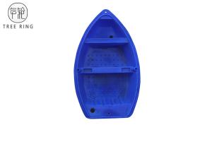 Wholesale B2M Plastic Rowing Boat , LLDPE Small Plastic Boat LeisureWith Outboard Motor from china suppliers