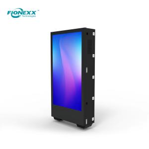 Wholesale Bus Stop 75inch Floor Standing Digital Signage Double Sided Digital Display IP65 from china suppliers