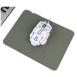 Custom Logo Print Promotional Mouse Pad , Pu Wireless Charger Mouse Pad