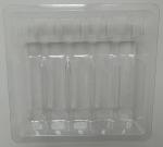 Customized PET Ampoule Tray 1ml~10ml PET Ampoule Water Injection Tray