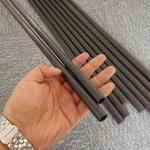 Corrosion Resistance Pultruded Carbon Fiber Tube 10mm OD * 8mmID * 1000mmL