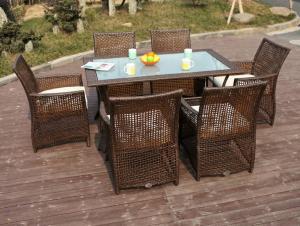 Wholesale 7pcs rattan sofa set from china suppliers
