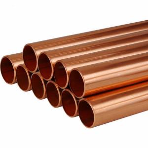 Wholesale Straight Diameter 8mm Copper Pipe Tube C11000 C12200 Round Shape from china suppliers