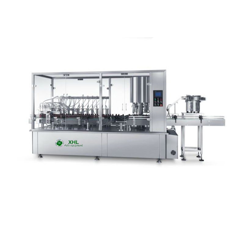 Round Bottle 1000ml 5400BPH High Viscosity Liquid Filling Machine