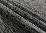 180GSM Stretchy 92% Polyester Warp Weft Knitting Fabric For Yoga Wear Heather
