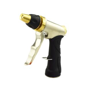 Wholesale Adjustable Mist Shower Jet Metal Garden Hose Spray Gun from china suppliers