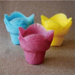 Wholesale Lotus Wrappers Muffin Liners Tulip Paper Cups For Hotel from china suppliers