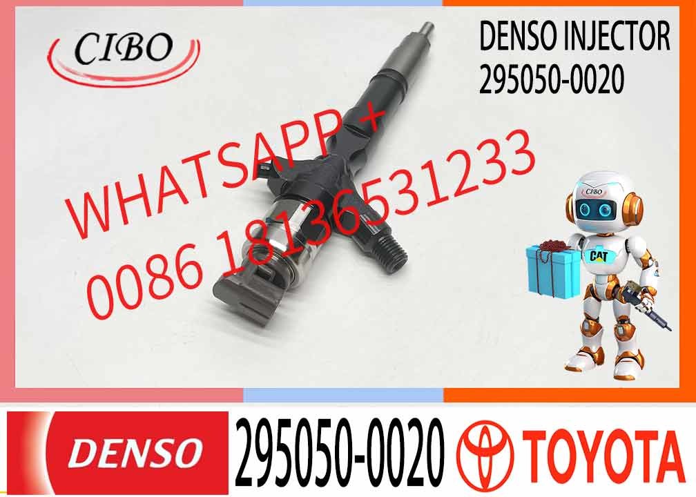 Diesel Fuel Common Rail Injector 295050-0020 295050-0100 23670-30390 23670-39395 23670-30190 For Toyota