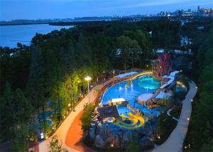 Wholesale Boomerang Custom Water Slides Commercial Water Park Equipment For Adults from china suppliers